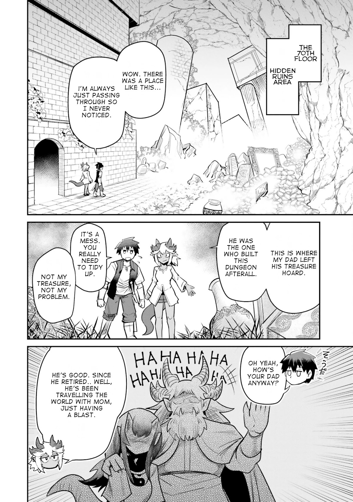 Dungeon's Childhood Friend chapter 6 page 6