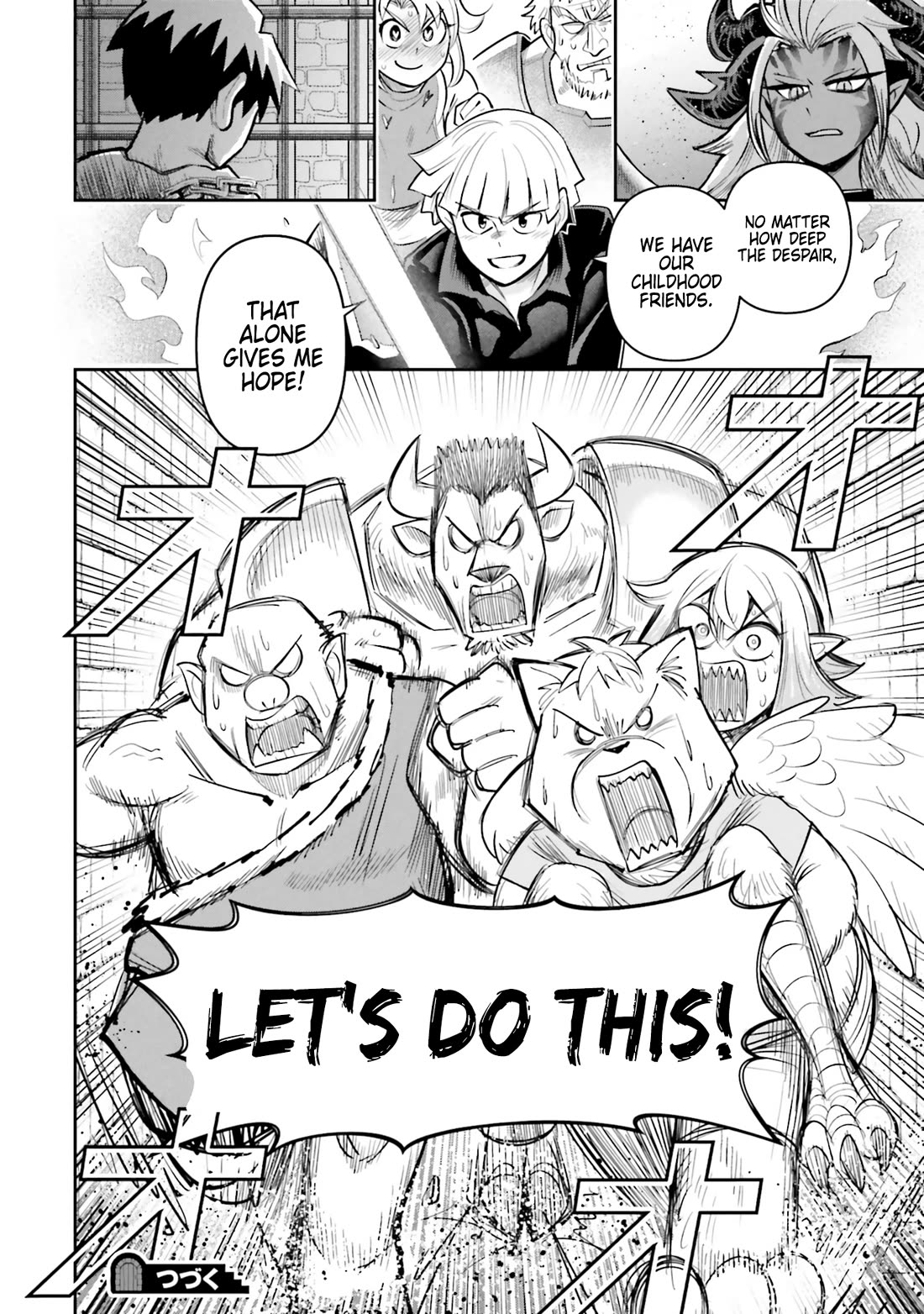 Dungeon's Childhood Friend chapter 60 page 24