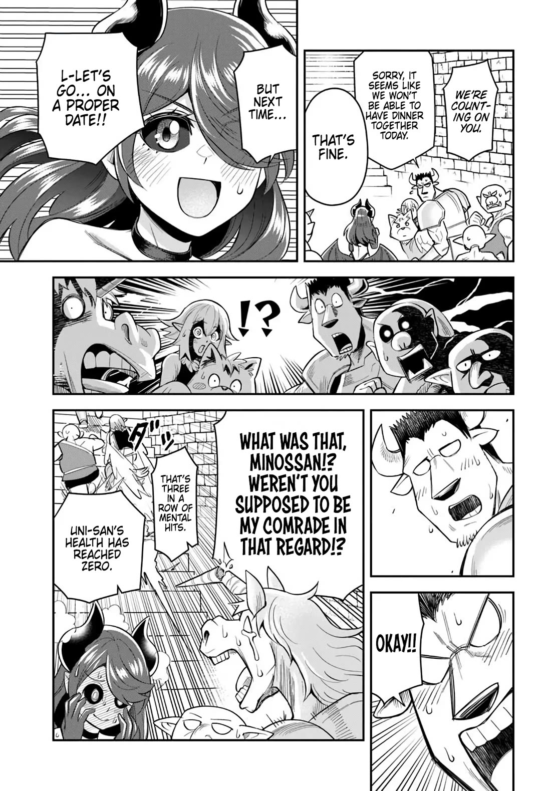Dungeon's Childhood Friend chapter 61 page 11