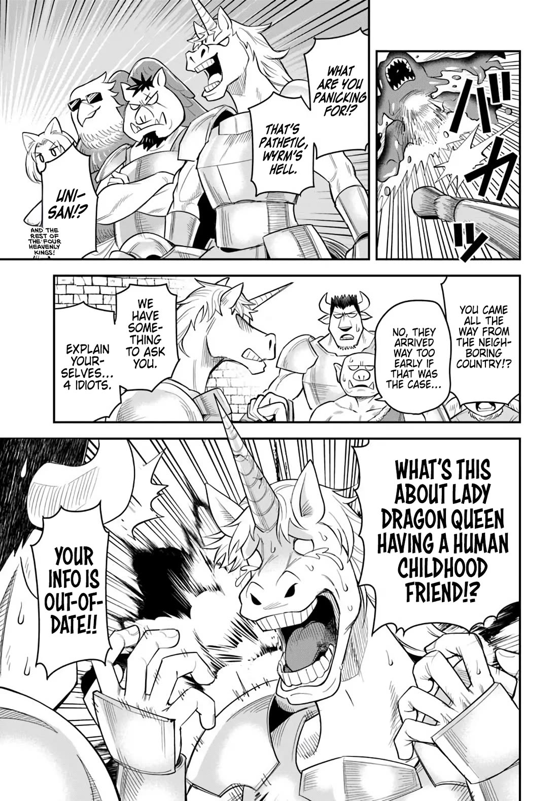 Dungeon's Childhood Friend chapter 61 page 9