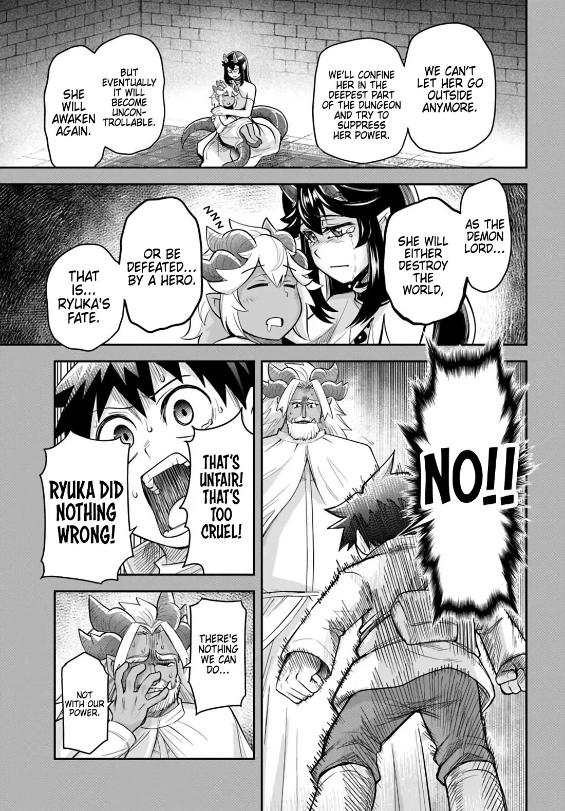 Dungeon's Childhood Friend chapter 62 page 13