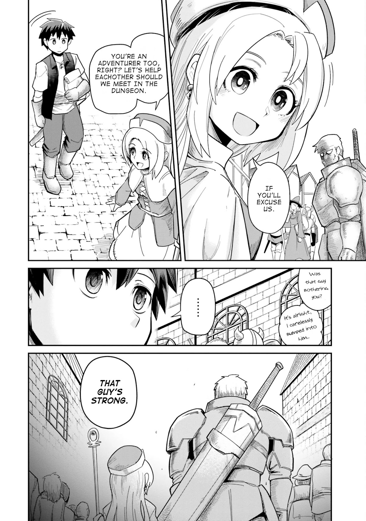 Dungeon's Childhood Friend chapter 7 page 2