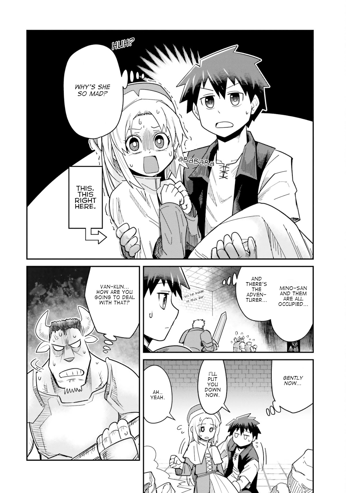 Dungeon's Childhood Friend chapter 9 page 2