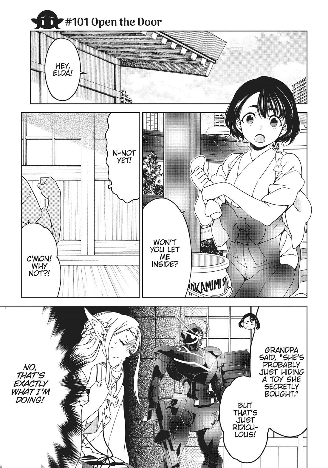 Edomae Elf chapter 101 page 1