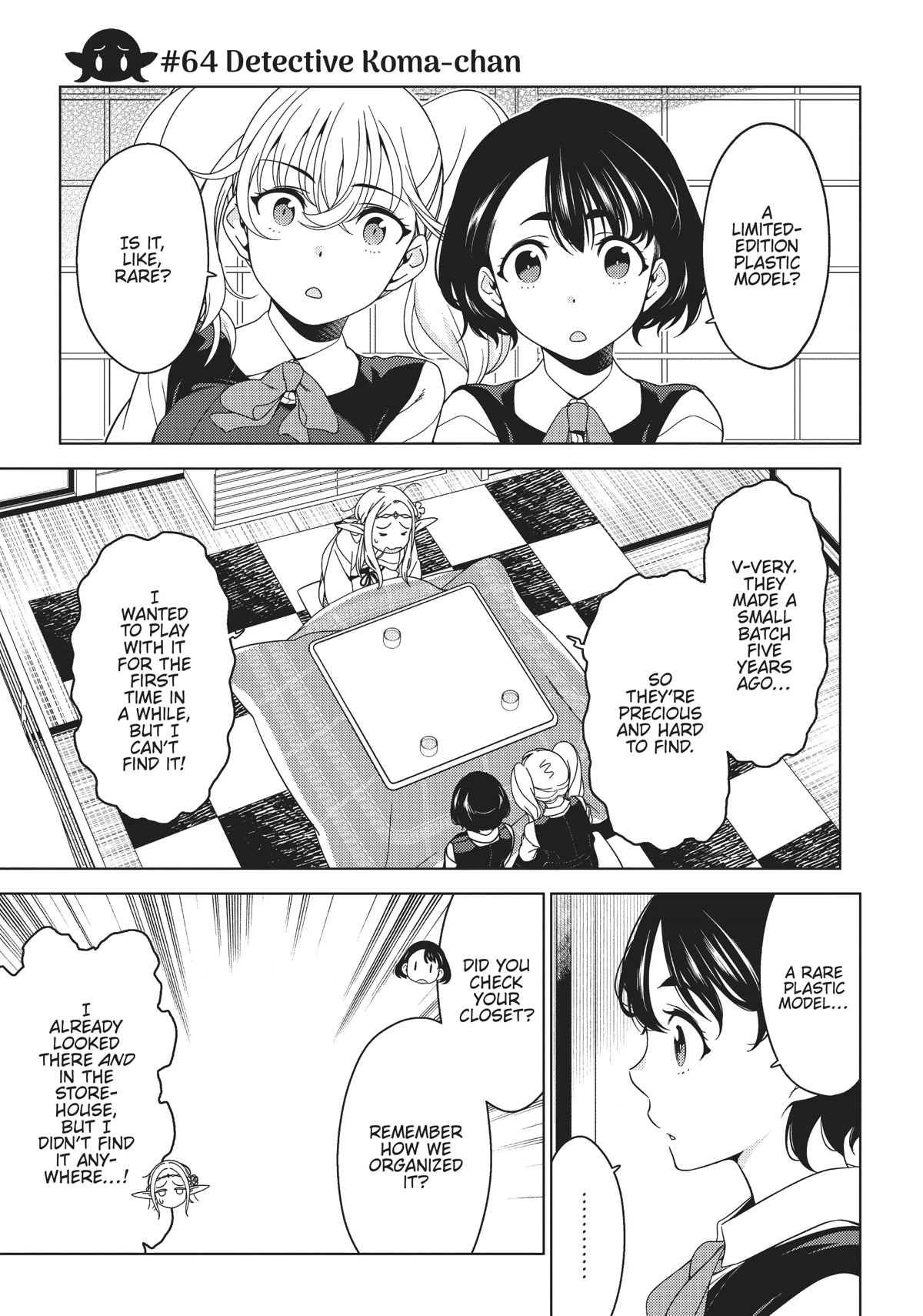 Edomae Elf chapter 64 page 3