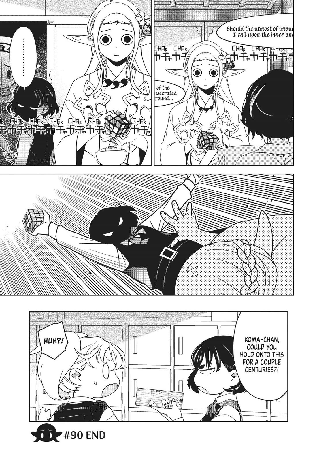 Edomae Elf chapter 90 page 12