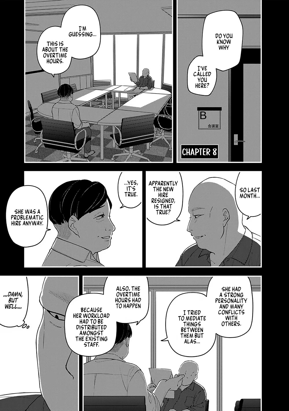 Eh, Are You Seriously Going to Fire Me When I’ve Been Handling the Company’s In-House System as a One-Man Show? chapter 8 page 1