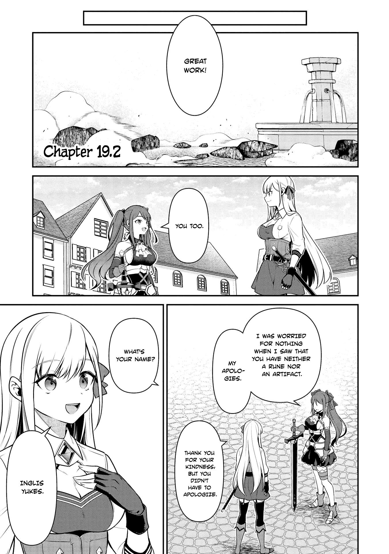 Eiyu-Oh, Bu wo Kiwameru Tame Tensei Su, Soshite, Sekai Saikyou no Minarai Kisi chapter 19.2 page 1