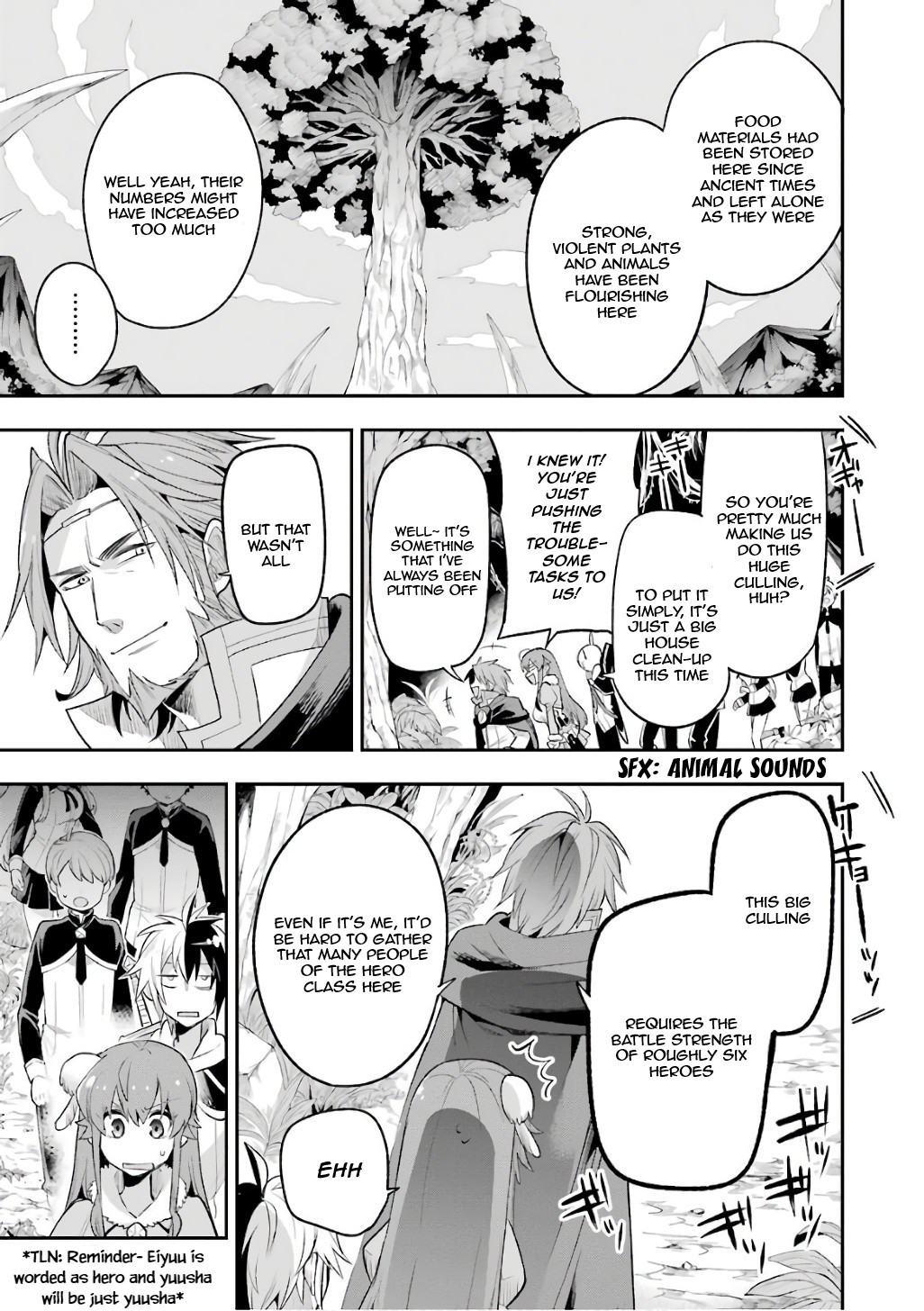 Eiyuu Kyoushitsu chapter 20 page 9