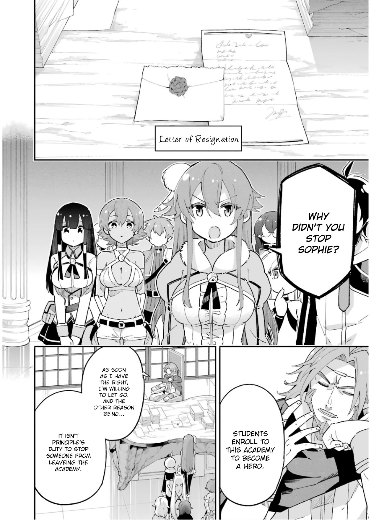 Eiyuu Kyoushitsu chapter 25 page 2