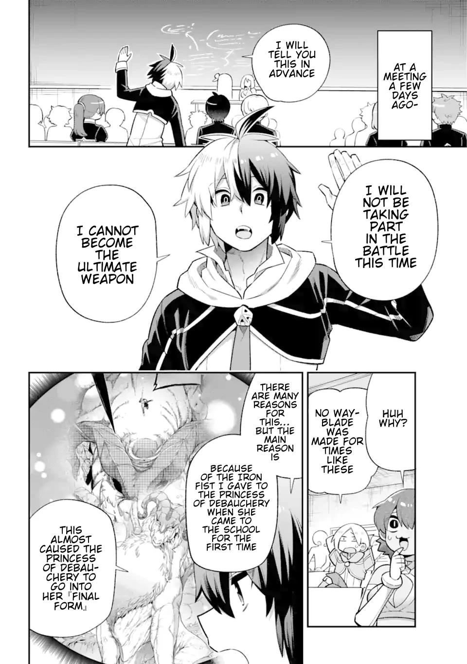 Eiyuu Kyoushitsu chapter 67 page 12