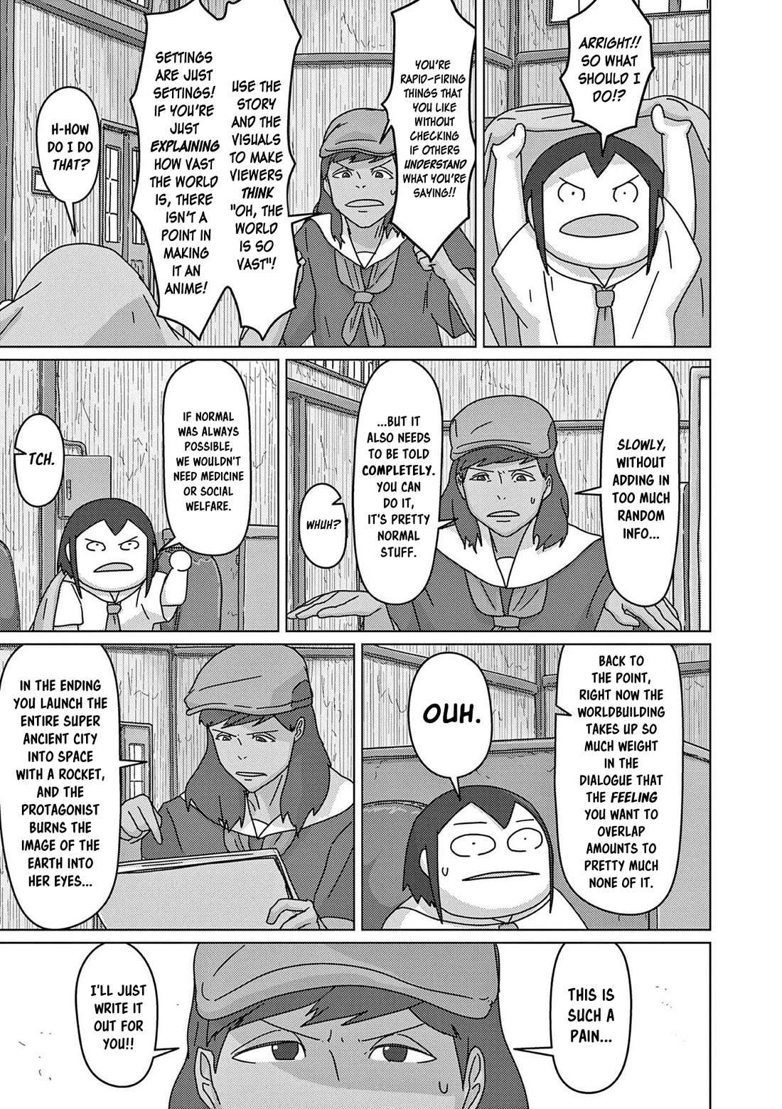 Eizouken ni wa Te wo Dasu na! chapter 47 page 14