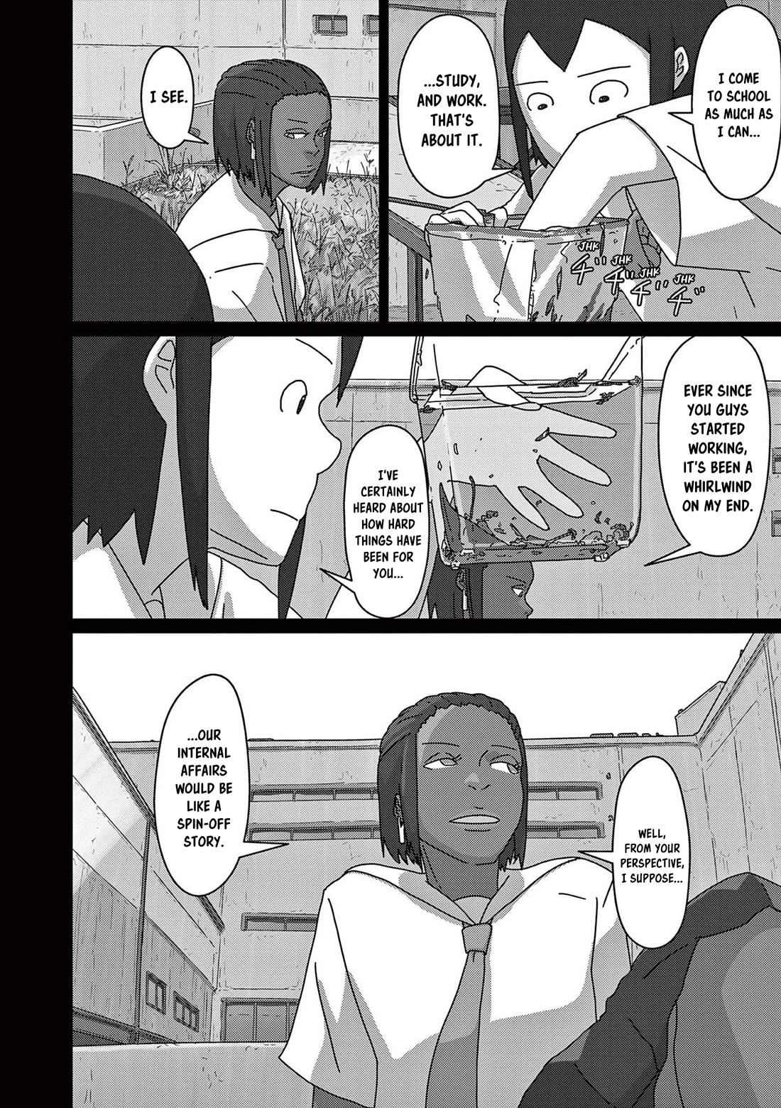 Eizouken ni wa Te wo Dasu na! chapter 56 page 4