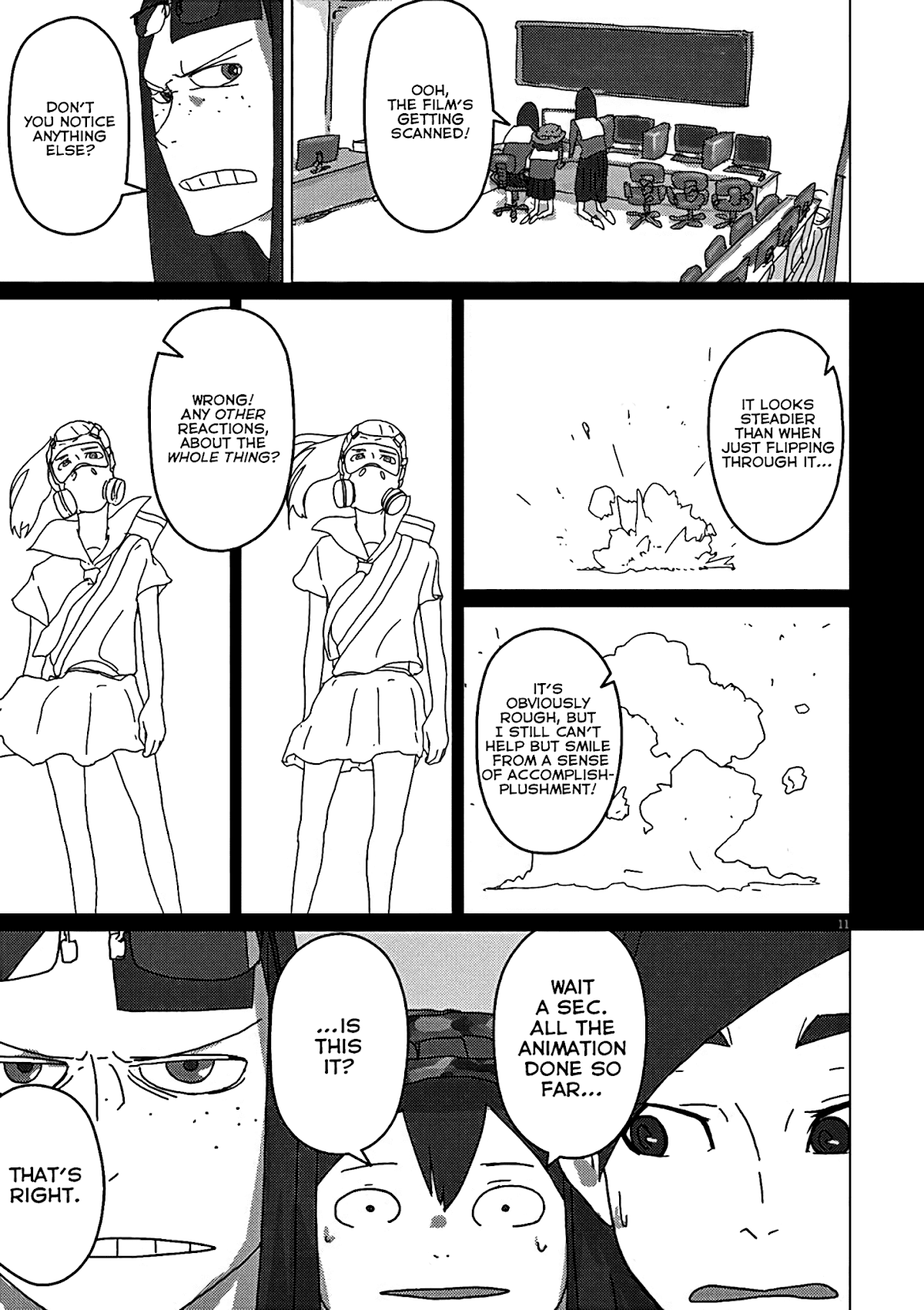 Eizouken ni wa Te wo Dasu na! chapter 6 page 11