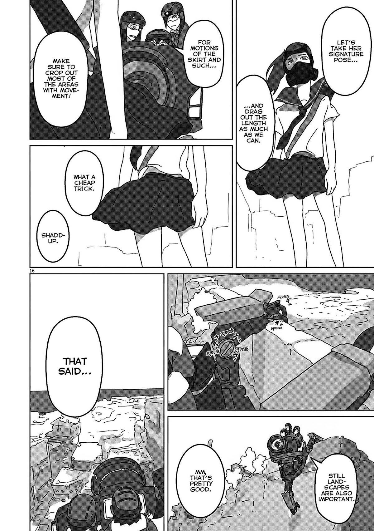 Eizouken ni wa Te wo Dasu na! chapter 6 page 16