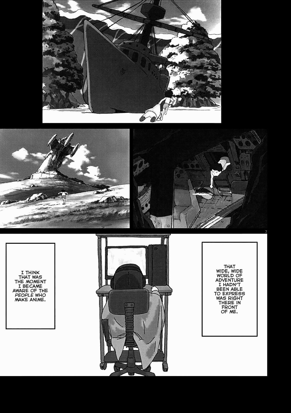 Eizouken ni wa Te wo Dasu na! chapter 6 page 7