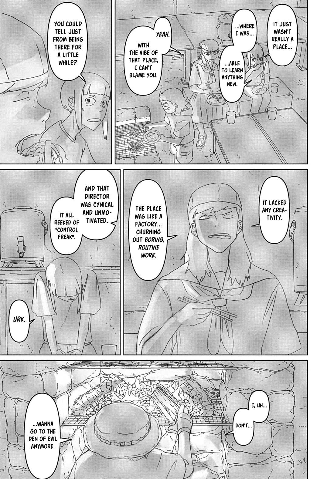 Eizouken ni wa Te wo Dasu na! chapter 69 page 9