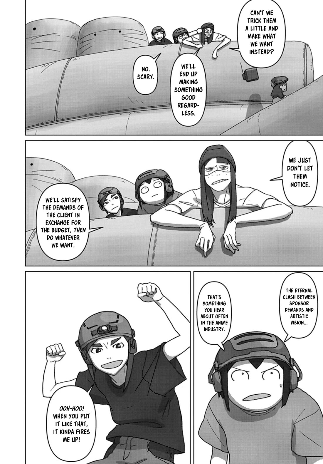 Eizouken ni wa Te wo Dasu na! chapter 74 page 13