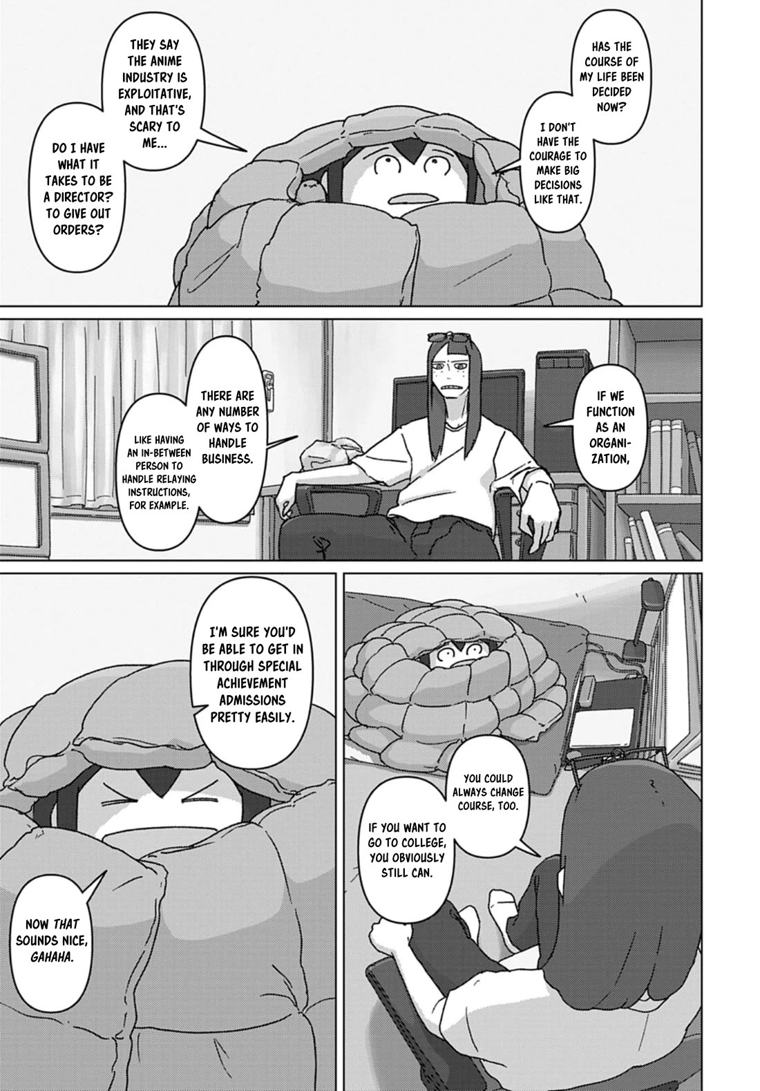 Eizouken ni wa Te wo Dasu na! chapter 74 page 5
