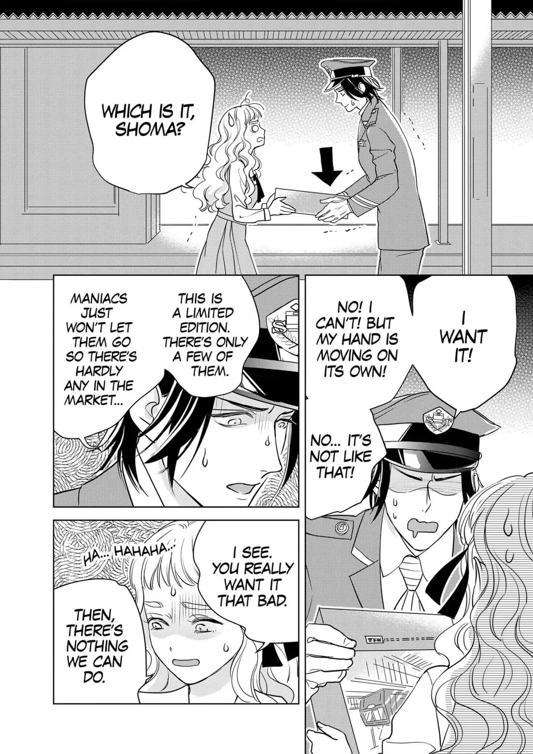 Ekikoi: The Young Miss Falls for the Station Attendant chapter 10 page 7