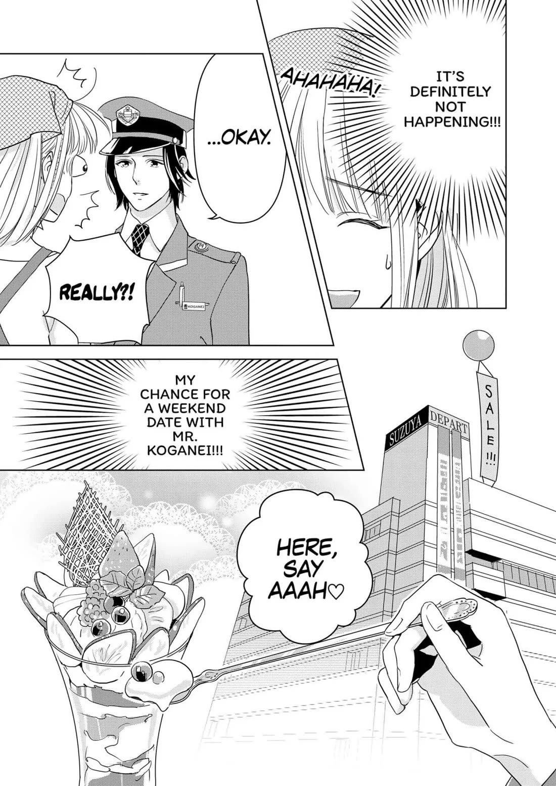 Ekikoi: The Young Miss Falls for the Station Attendant chapter 11 page 6