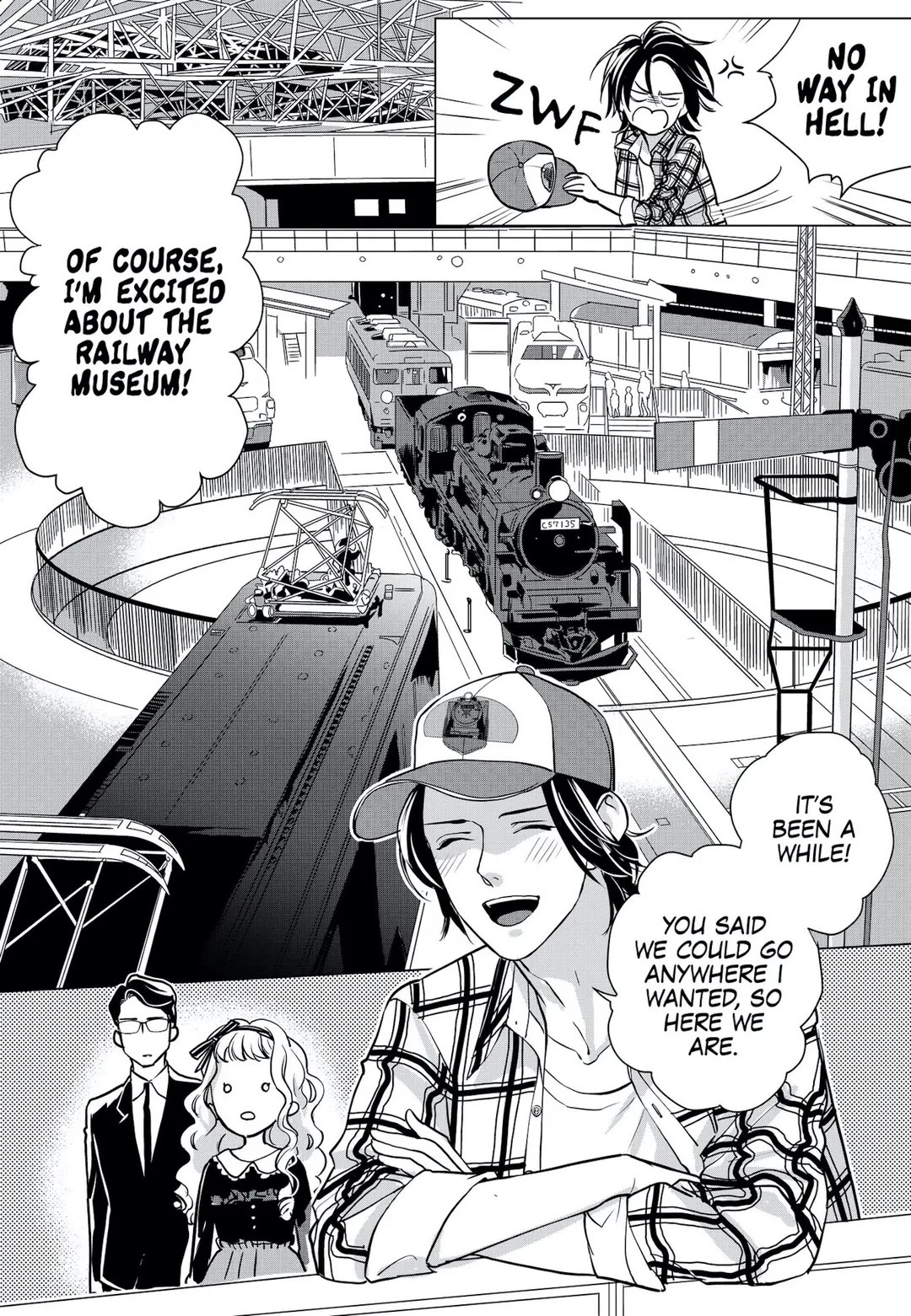 Ekikoi: The Young Miss Falls for the Station Attendant chapter 4 page 10