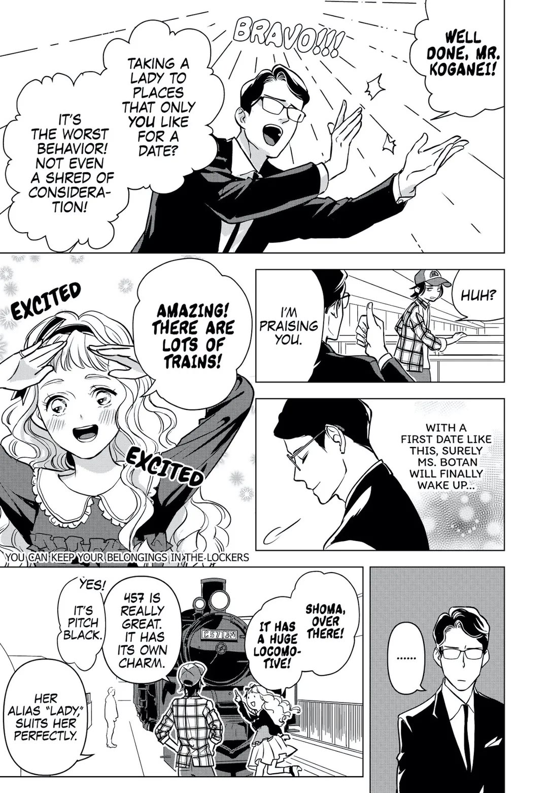 Ekikoi: The Young Miss Falls for the Station Attendant chapter 4 page 11