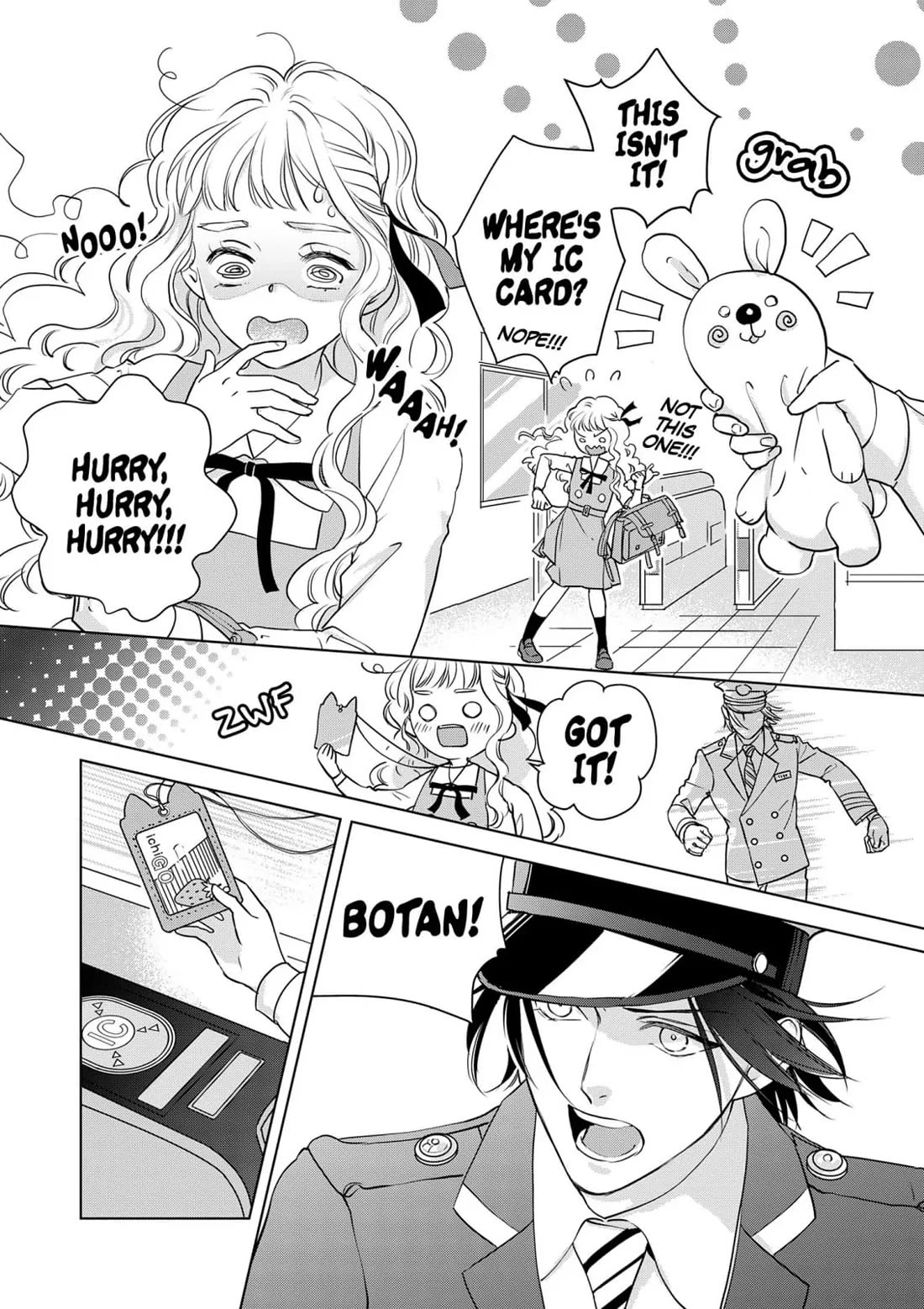 Ekikoi: The Young Miss Falls for the Station Attendant chapter 8 page 4