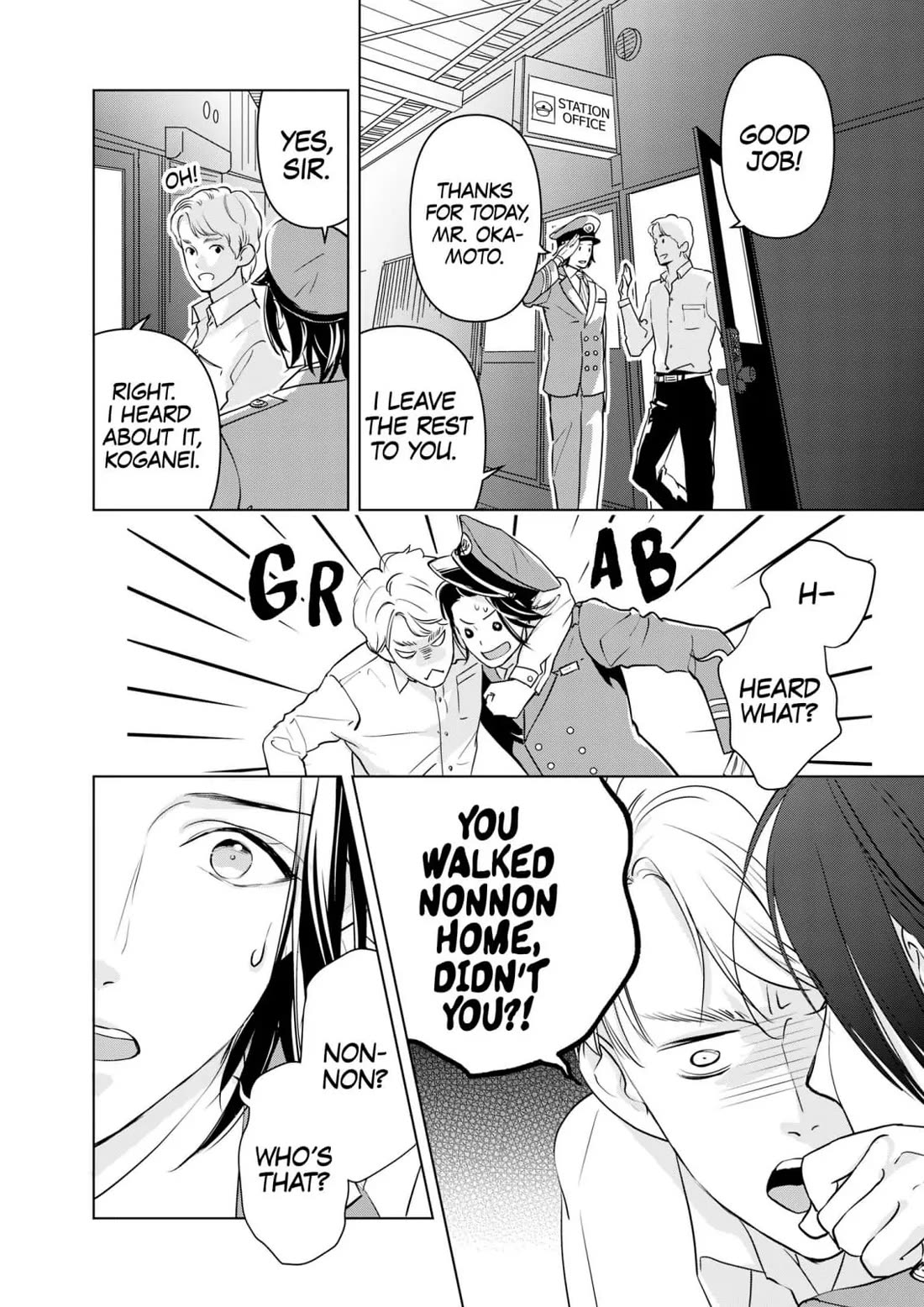 Ekikoi: The Young Miss Falls for the Station Attendant chapter 9 page 18