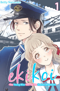 Cover of Ekikoi: The Young Miss Falls for the Station Attendant