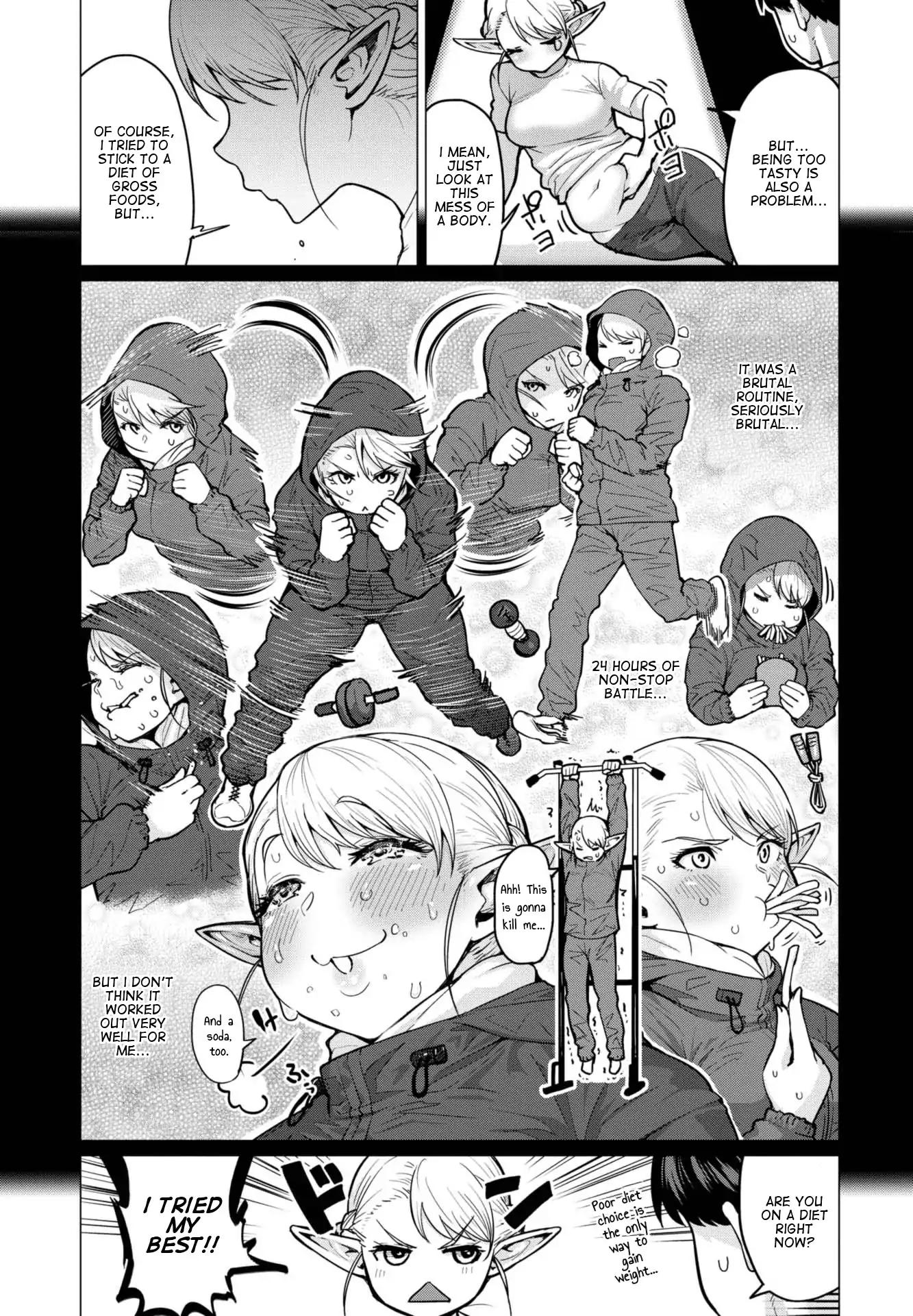 Elf-san wa Yaserarenai. chapter 1 page 20