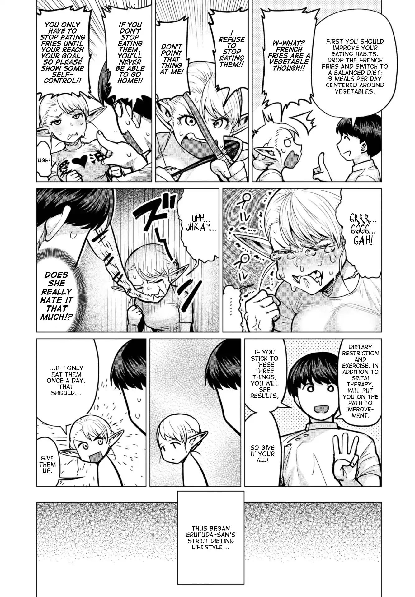 Elf-san wa Yaserarenai. chapter 1 page 22