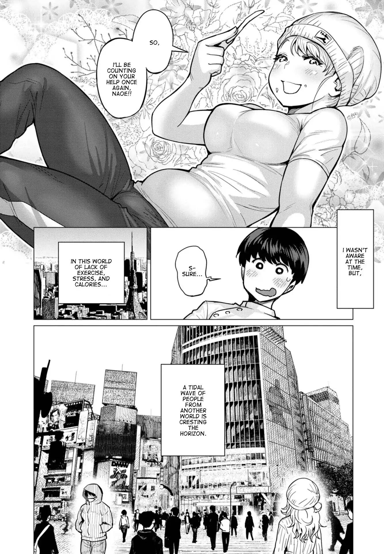 Elf-san wa Yaserarenai. chapter 1 page 28