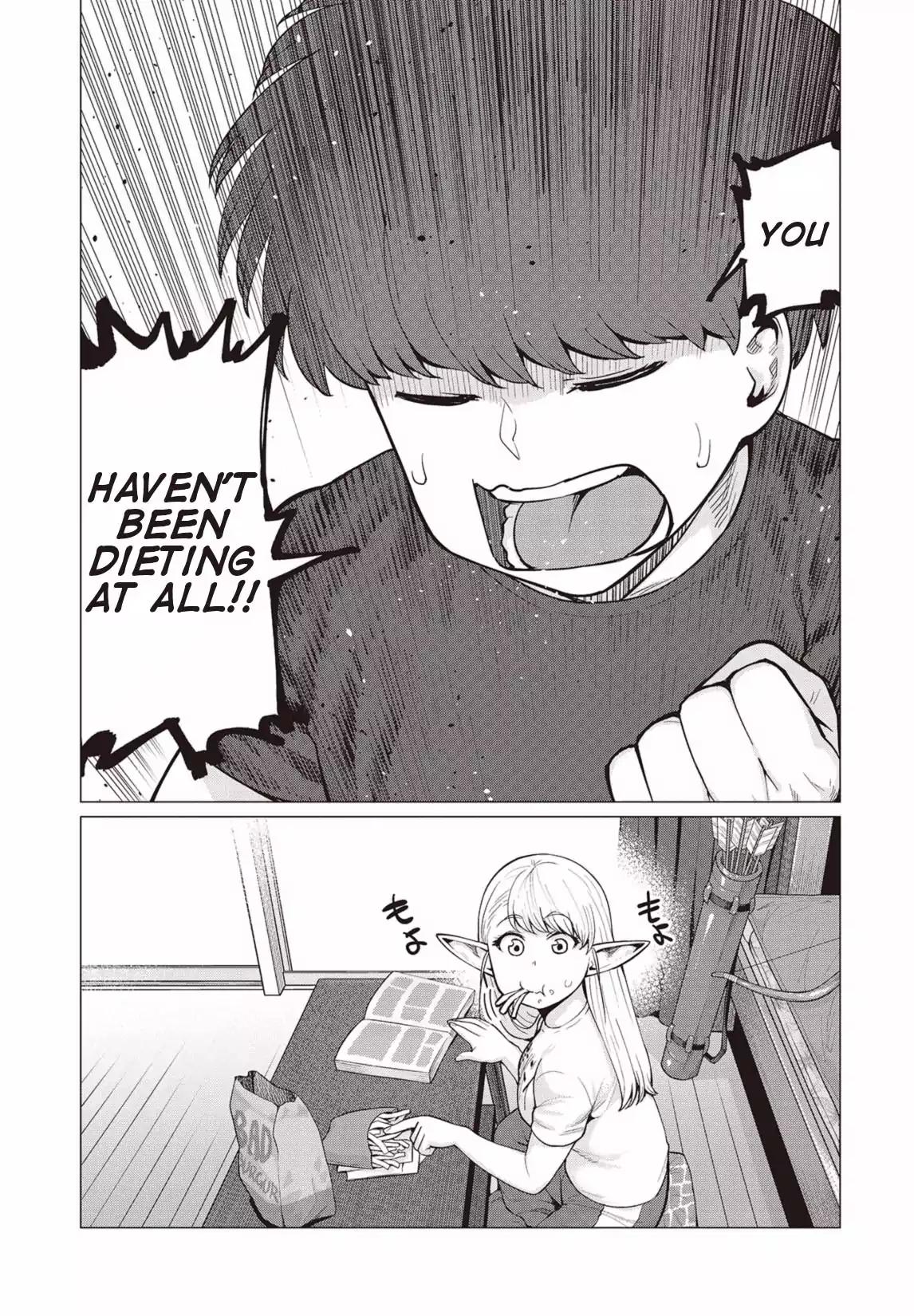 Elf-san wa Yaserarenai. chapter 11 page 12