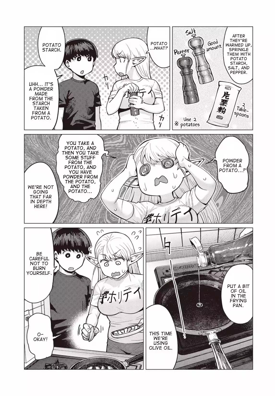 Elf-san wa Yaserarenai. chapter 11 page 22