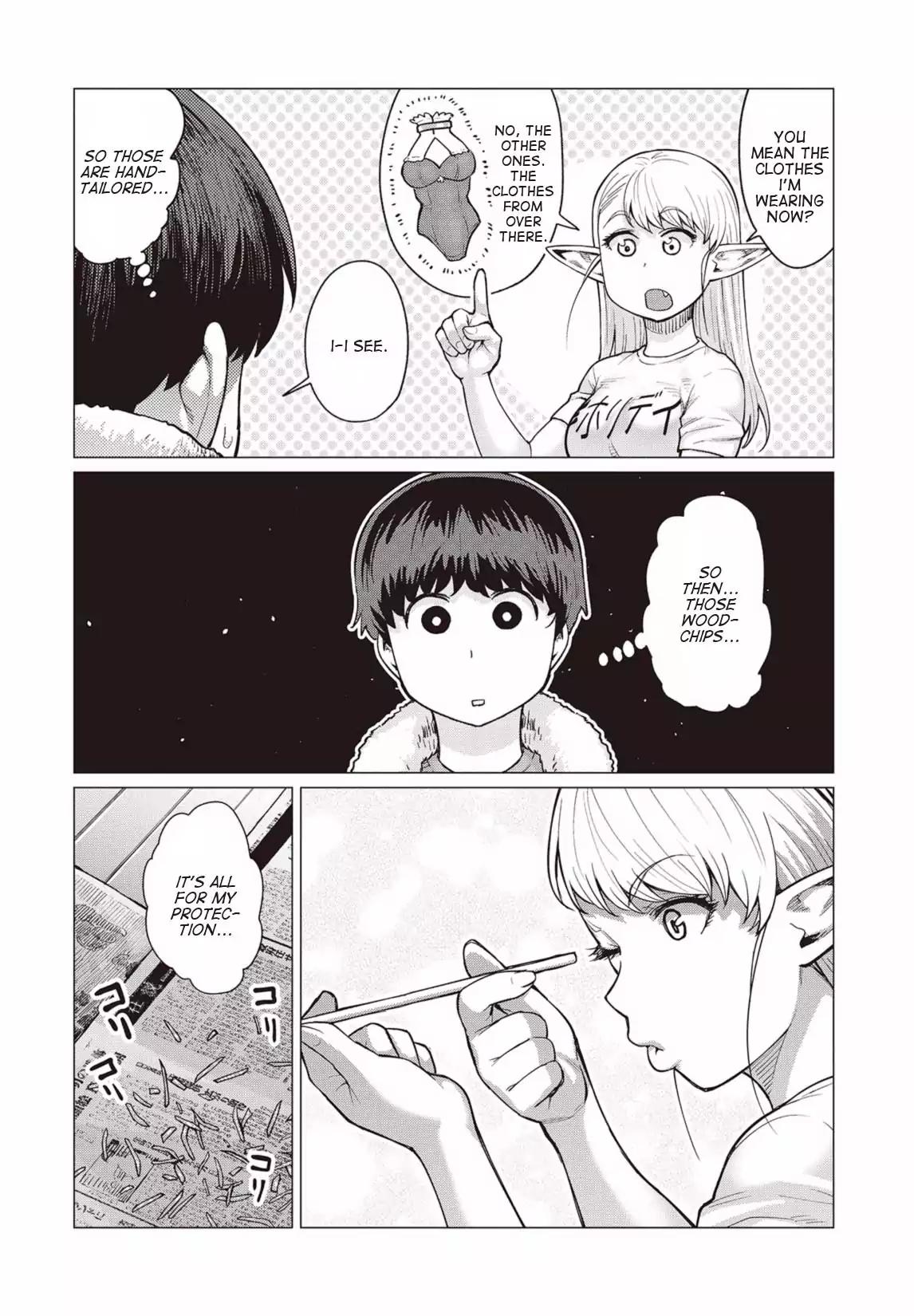 Elf-san wa Yaserarenai. chapter 11 page 27