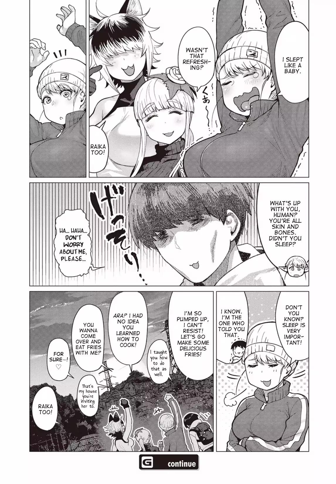 Elf-san wa Yaserarenai. chapter 12 page 18