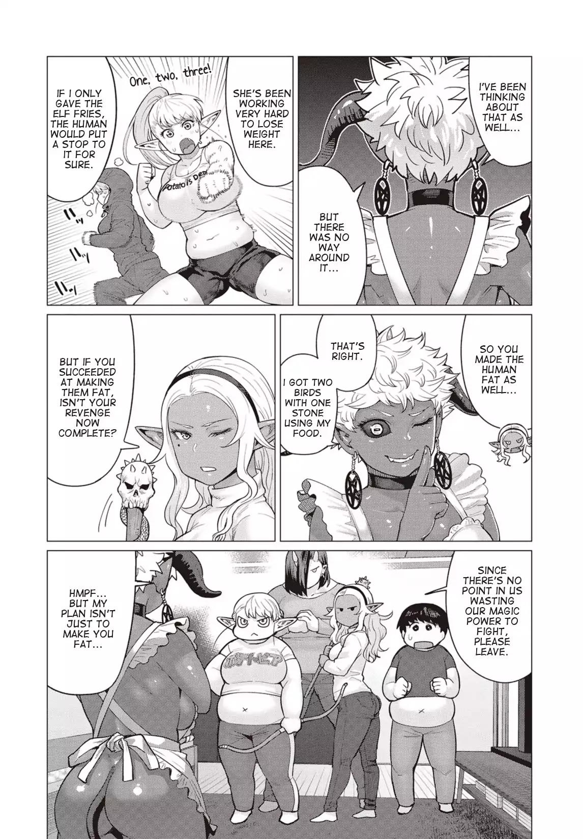 Elf-san wa Yaserarenai. chapter 13 page 21