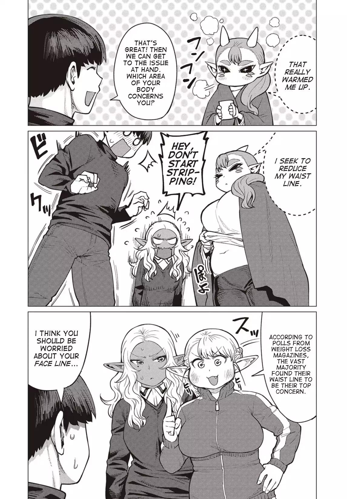 Elf-san wa Yaserarenai. chapter 16 page 17