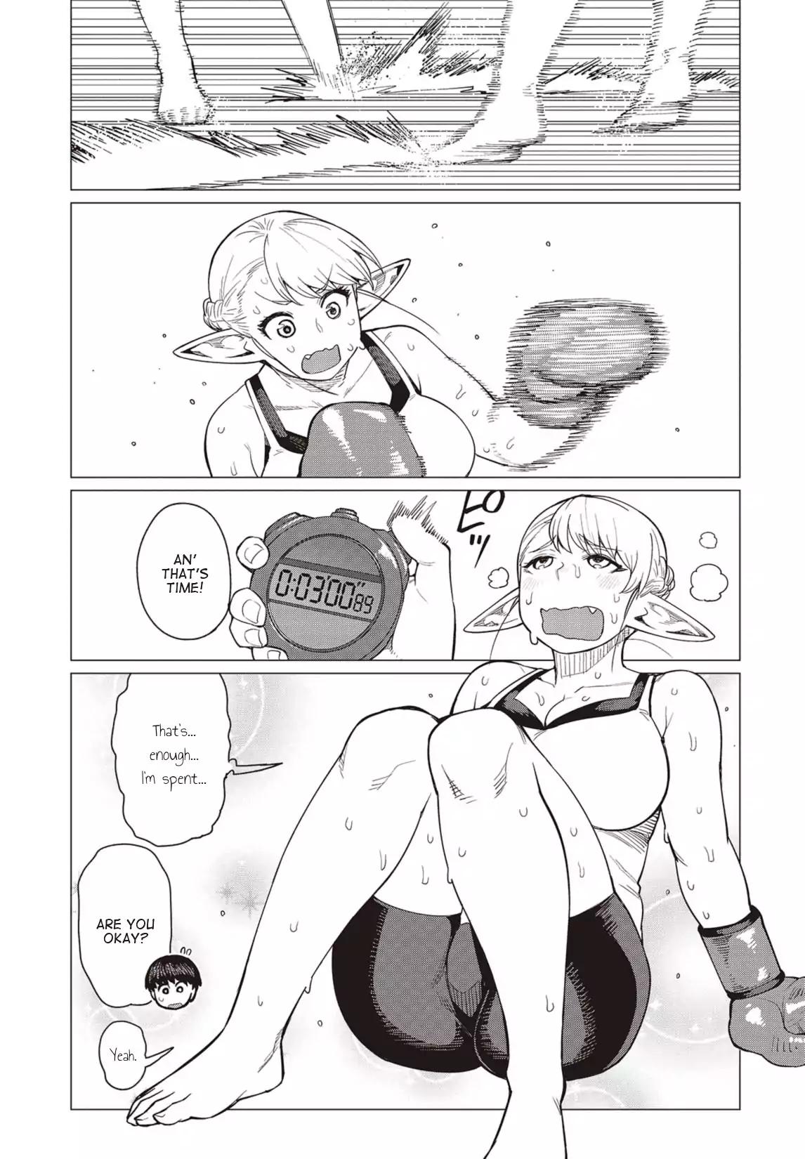 Elf-san wa Yaserarenai. chapter 17 page 8