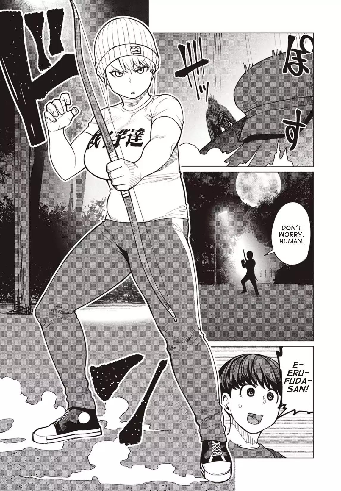 Elf-san wa Yaserarenai. chapter 18 page 14