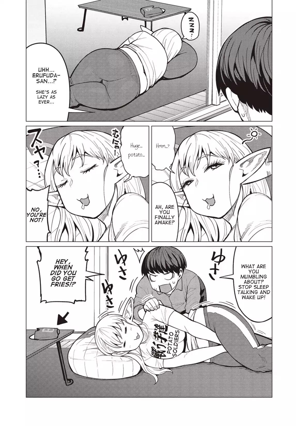 Elf-san wa Yaserarenai. chapter 18 page 4