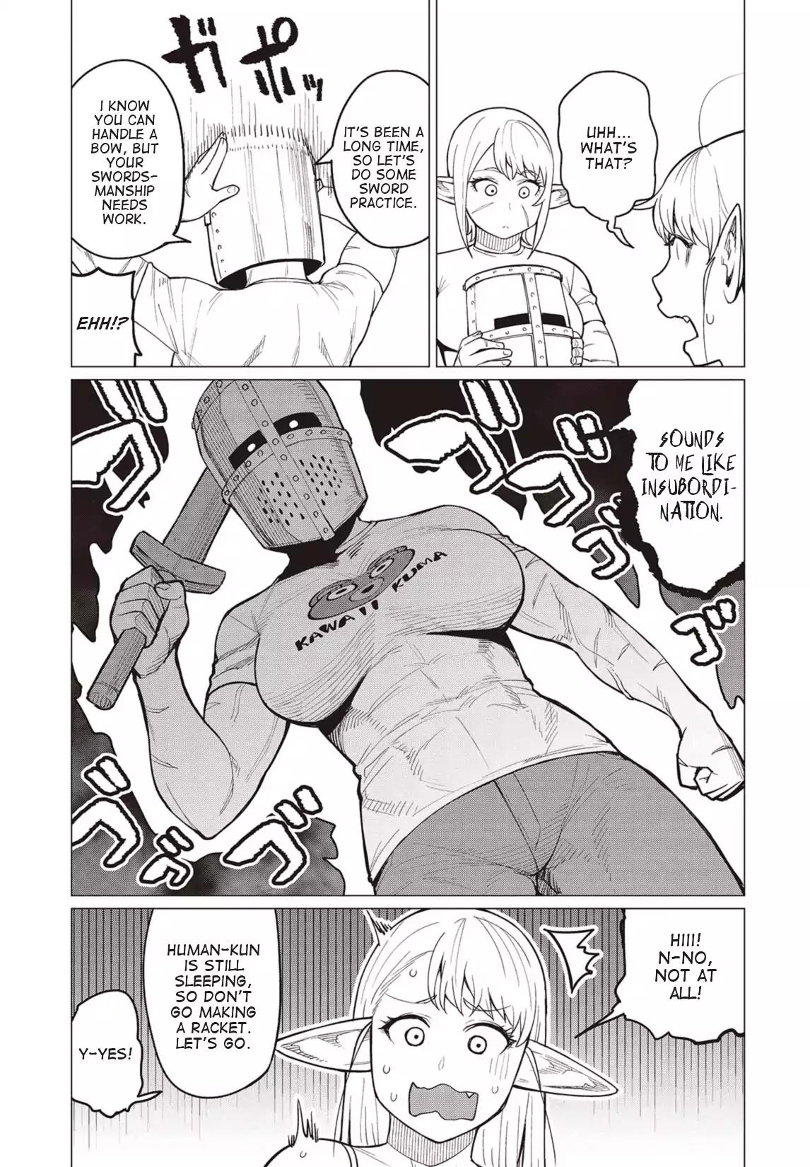 Elf-san wa Yaserarenai. chapter 19 page 10