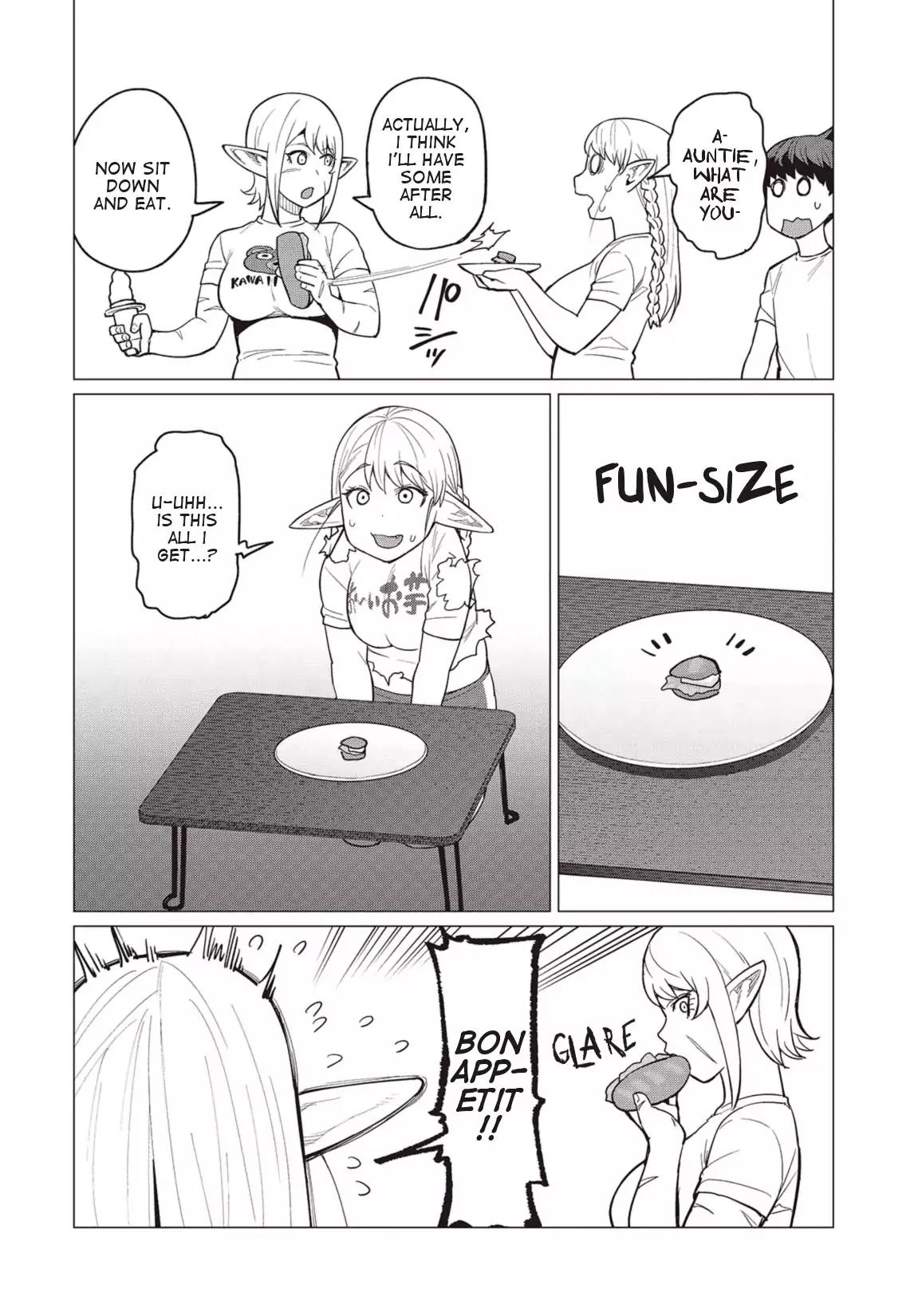 Elf-san wa Yaserarenai. chapter 19 page 17