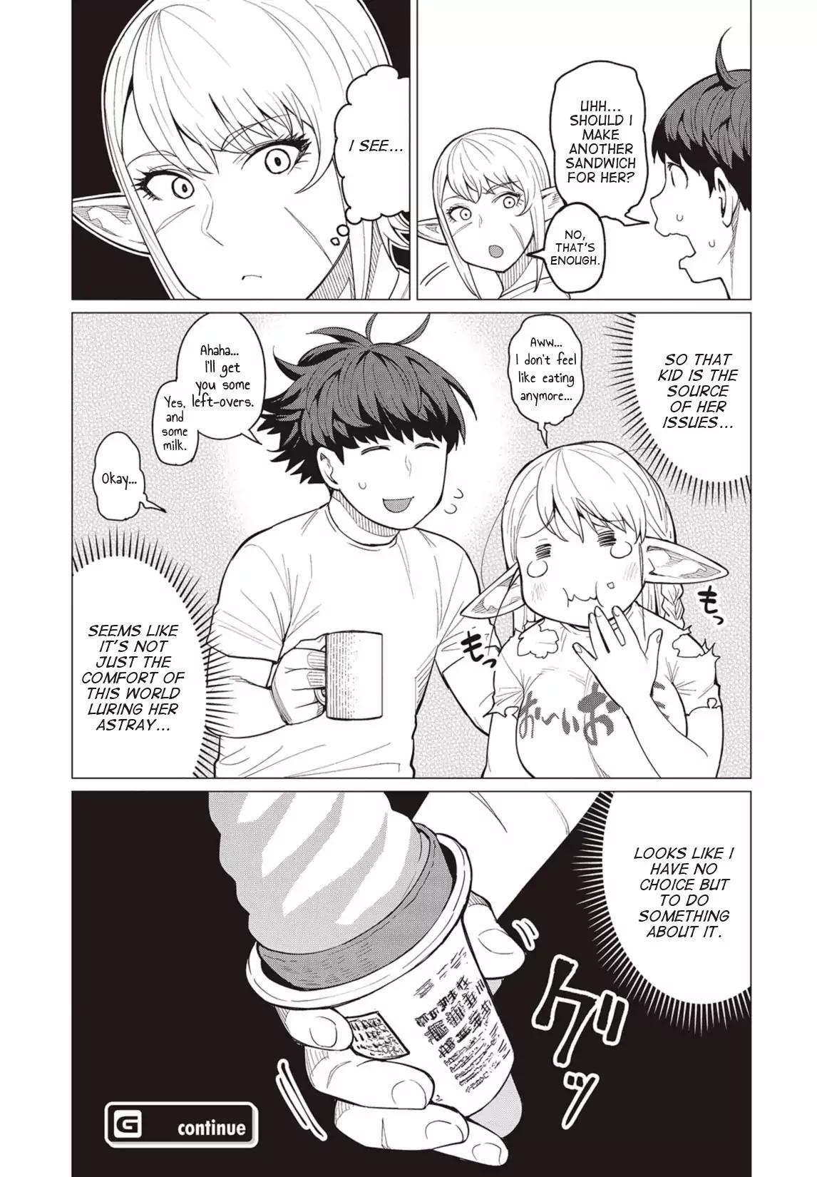 Elf-san wa Yaserarenai. chapter 19 page 18