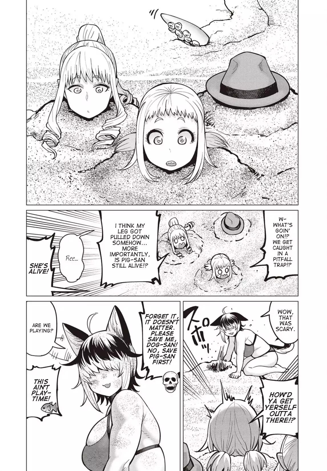 Elf-san wa Yaserarenai. chapter 22 page 11
