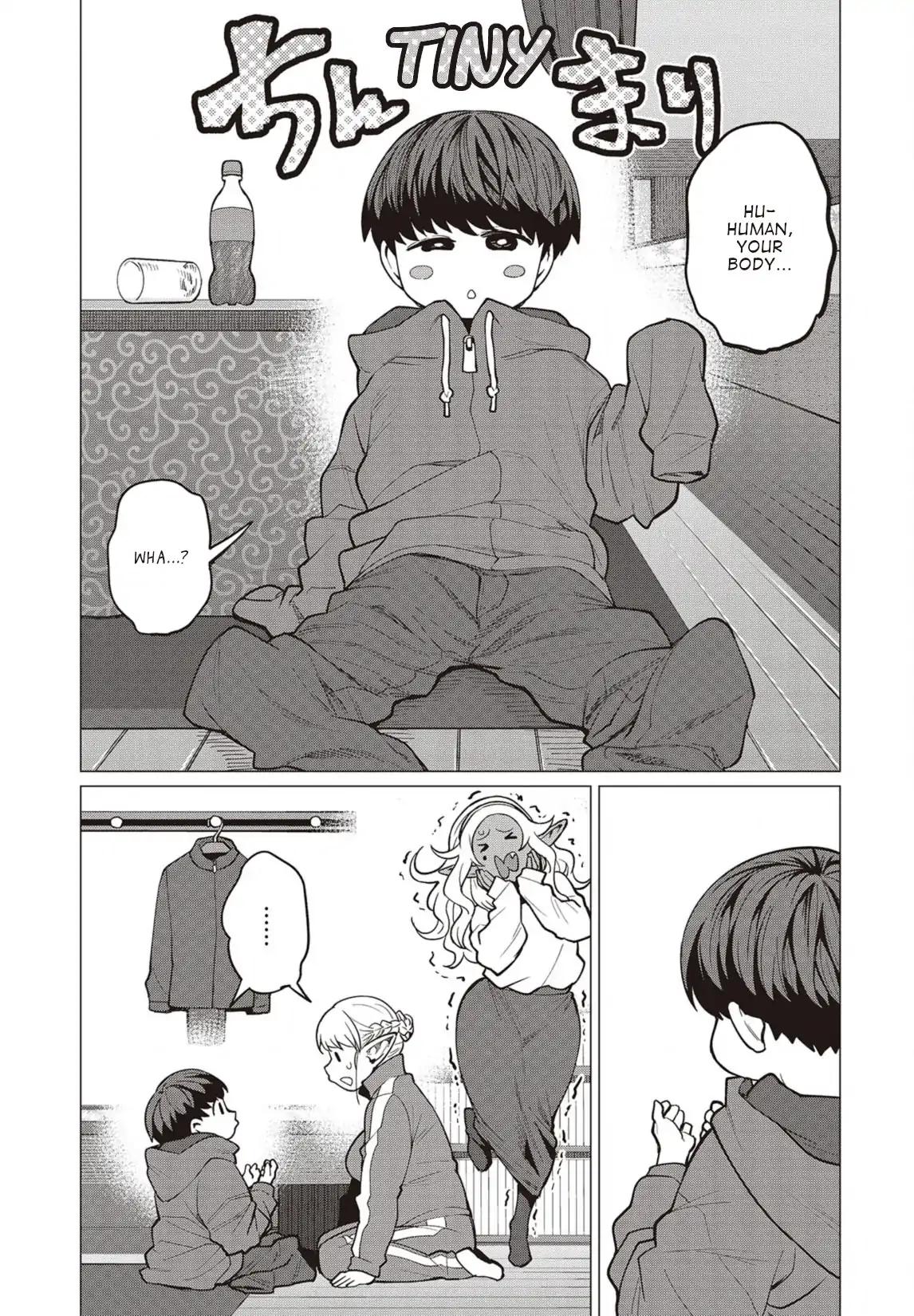 Elf-san wa Yaserarenai. chapter 23 page 12