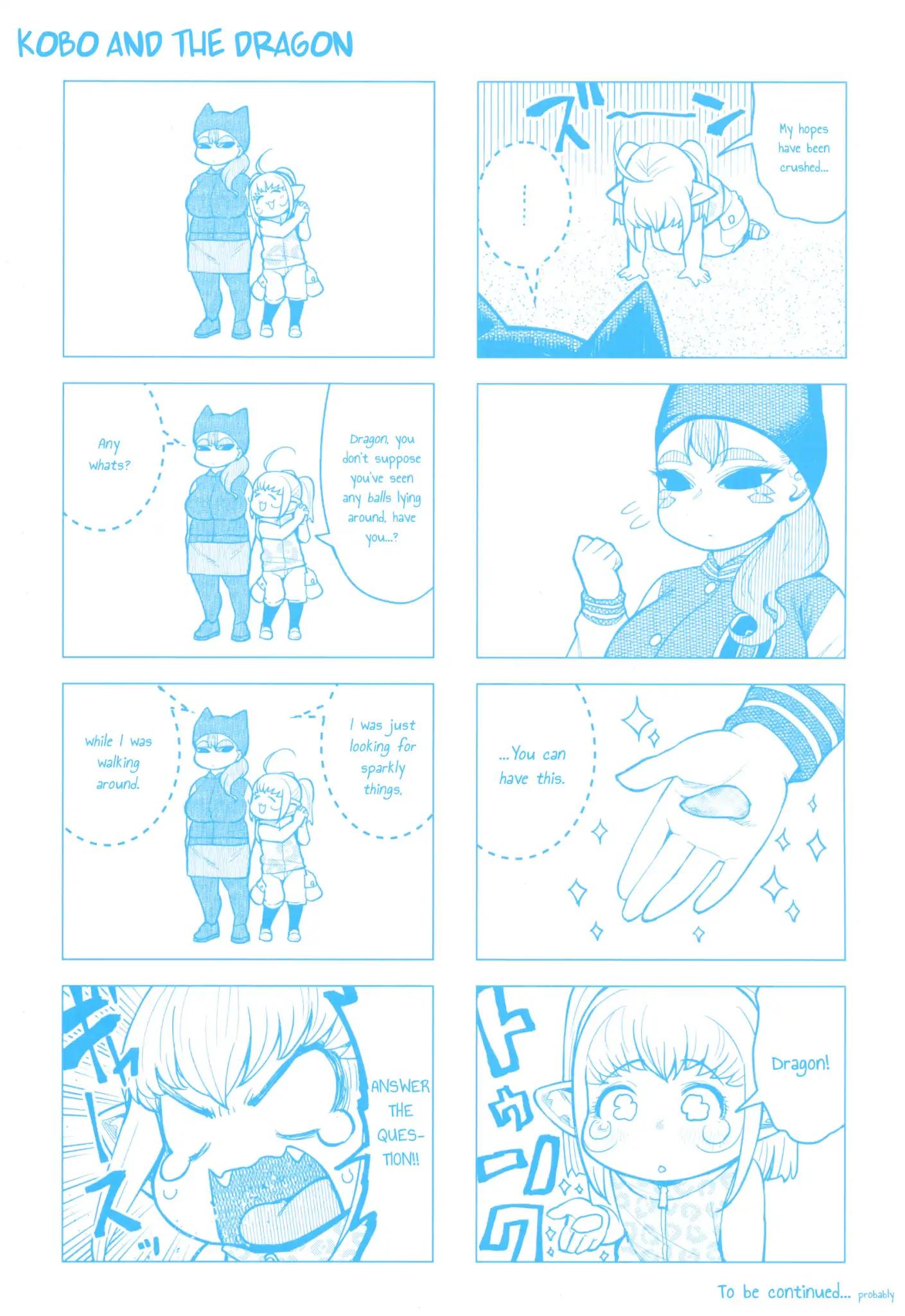 Elf-san wa Yaserarenai. chapter 24.5 page 2