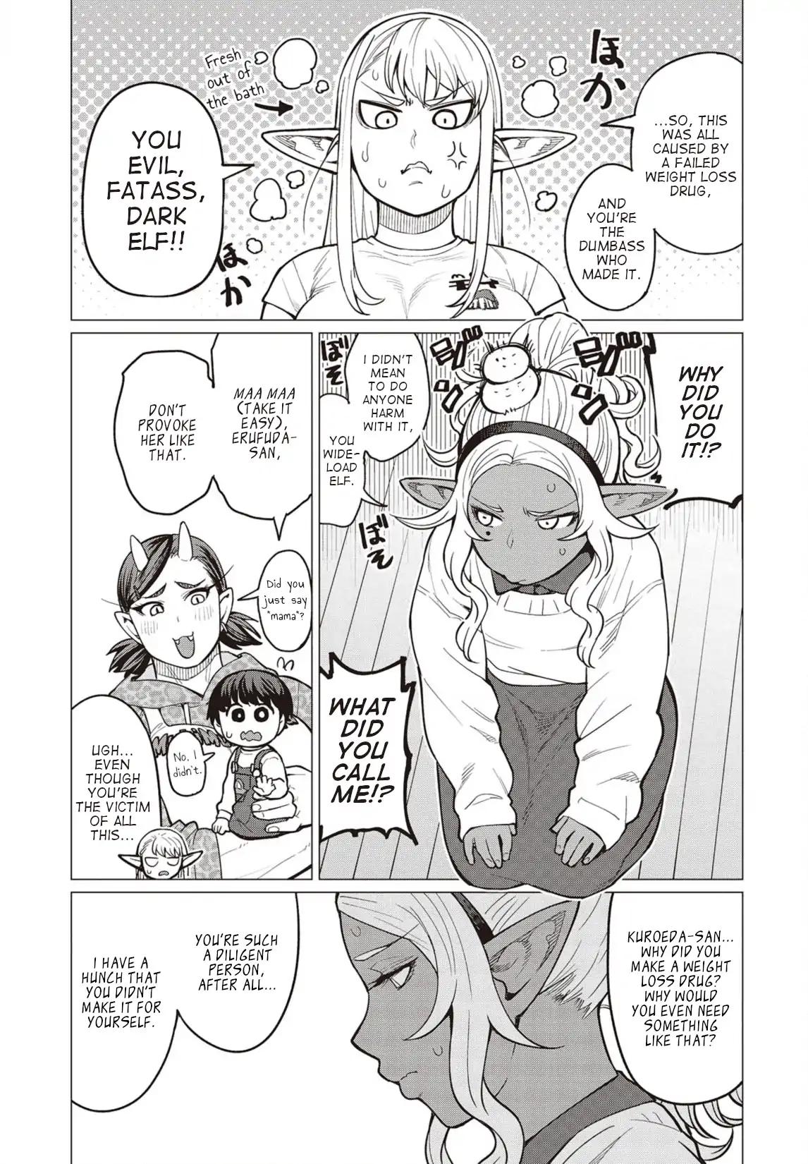 Elf-san wa Yaserarenai. chapter 24 page 18