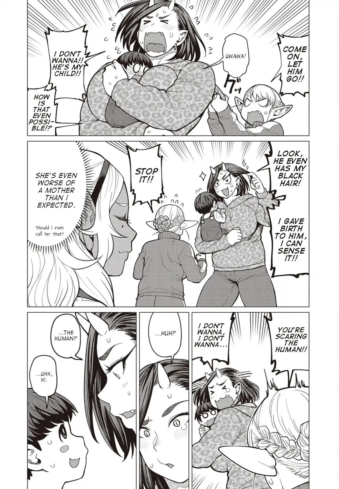 Elf-san wa Yaserarenai. chapter 24 page 3